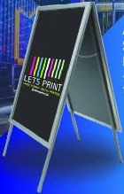 A-Frame Sandwich Board as shown in the Lets Print 2026 catalogue