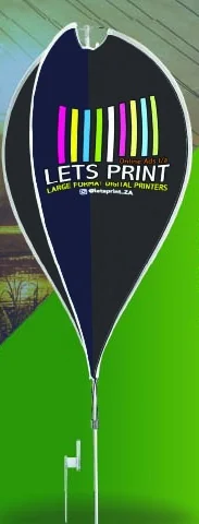 Dart Flag as shown in the Lets Print 2026 catalogue
