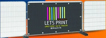 Fence Wrap as shown in the Lets Print 2026 catalogue