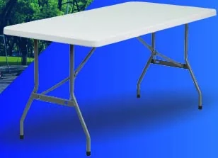 Fold Up Plastic Table as shown in the Lets Print 2026 catalogue