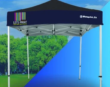 Gazebo 2.5 x 2.5m Executive Unit as shown in the Lets Print 2026 catalogue