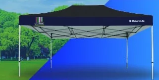 Gazebo Executive Unit 4.5m and 6m as shown in the Lets Print 2026 catalogue
