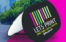 Pop-Up 1.6m as shown in the Lets Print 2026 catalogue
