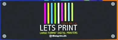PVC Banner with Eyelets as shown in the Lets Print 2026 catalogue