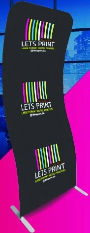 S-Shape Display as shown in the Lets Print 2026 catalogue