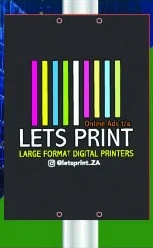 Street Pole Ads (Correx) as shown in the Lets Print 2026 catalogue