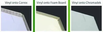 Vinyl onto Various Materials as shown in the Lets Print 2026 catalogue