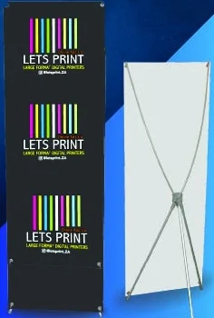 X-Banner as shown in the Lets Print 2026 catalogue